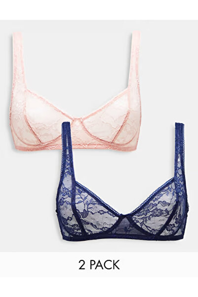 Evendi Bra set, Pink/Blue