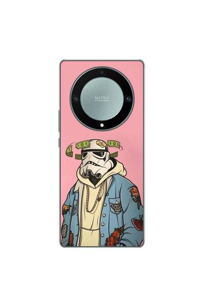 OEM Θήκη συμβατή με Honor Magic 5 Lite Σιλικόνης Gel TPU Μοντέλο Trooper Money