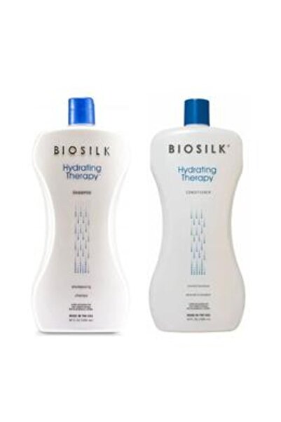 Biosilk Pachet Hidratant - Farouk Hydrating Therapy: Sampon 1006 ml, Balsam 1...