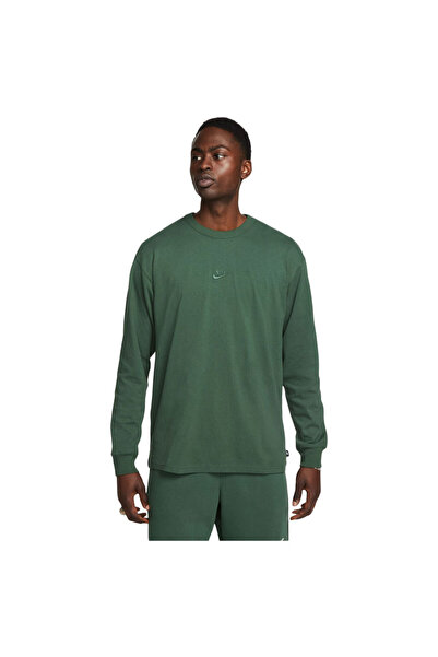 Nike Tricou sportiv pentru bărbați, cu mânecă lungă, esențial premium, XL