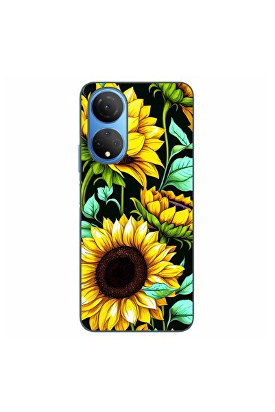 OEM Husa compatibila cu Honor X7 Silicon Gel Tpu Model Floarea Soarelui AI