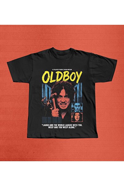 Grafftee Clothing Tricou oversize unisex cu imprimeu Oldboy