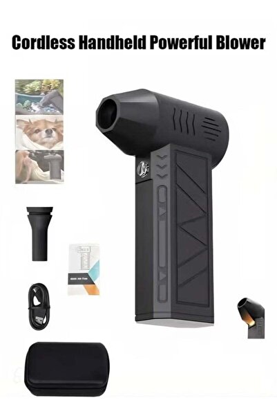 Arabest 80000 RPM Cordless Handheld Blower,4-Speed Turbo Fan,Electronic Leaf ...