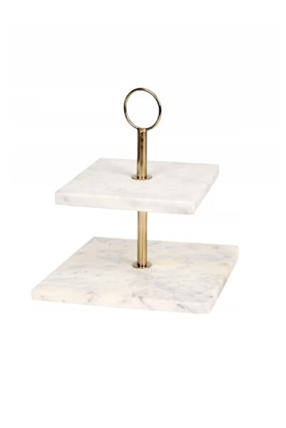 Evendi Tiered tray, White
