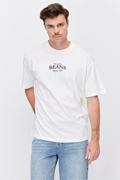 PAULMARK Ανδρικό μπλουζάκι με στάμπα oversize