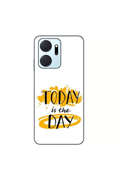 OEM Θήκη συμβατή με Honor X7a από σιλικόνη gel TPU με σχέδιο: Σήμερα Είναι ο ...