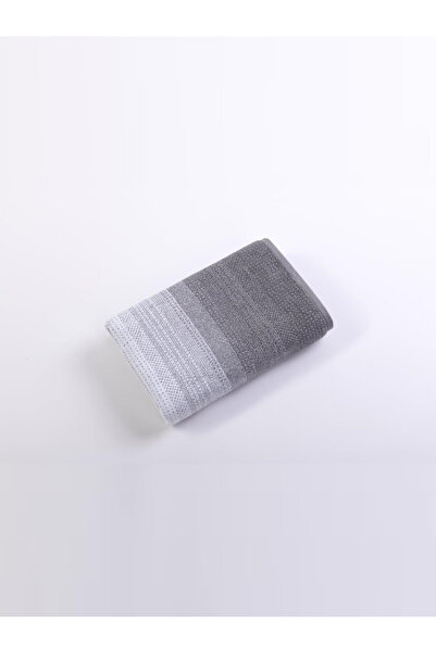 Cannon Striped Yarn Dyed Towel 50X100Cm 100% Cotton Grey 600Gsm
