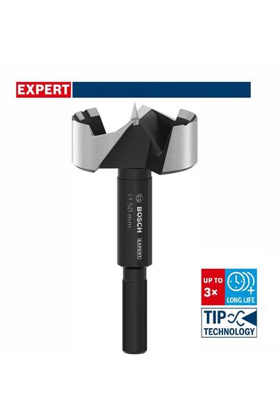 Bosch Expert 50 mm Sert Ahşap Menteşe Yeri Açma Ucu 2608901842
