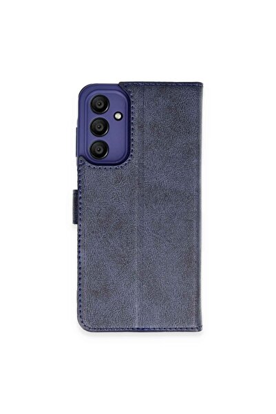 UnDePlus Samsung Galaxy A15 4G Kılıf Deri Deluxe Cüzdanlı Kapaklı Case