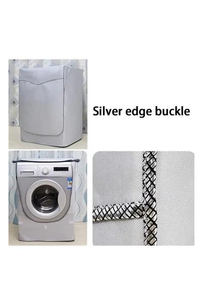 Yongsheng Decorations Home Washing Machine Sunscreen Cover Washing Machine Cover Polyester Silver Coating Home & Garden，Waterproof Washing Machine Cover