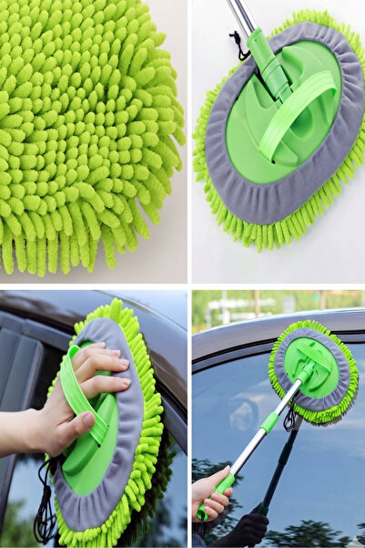 Vivenda (+1 lavetă de rezervă ca cadou) Mop multifuncțional din microfibră pe...