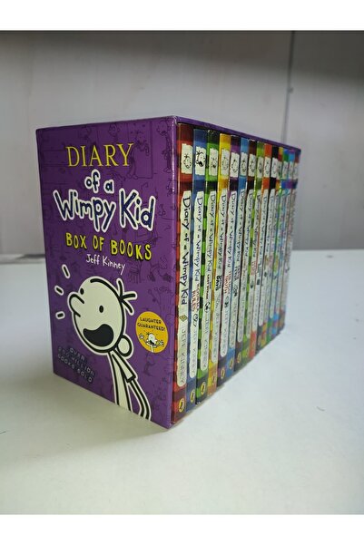 Pearson Diary of a Wimpy Kid 15 Books Set Collection Boxed By Jeff Kinney