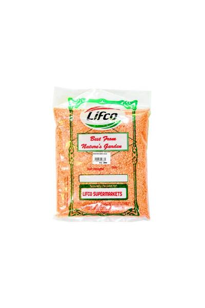 Lifco عدس أحمر مقسوم 1 كجم