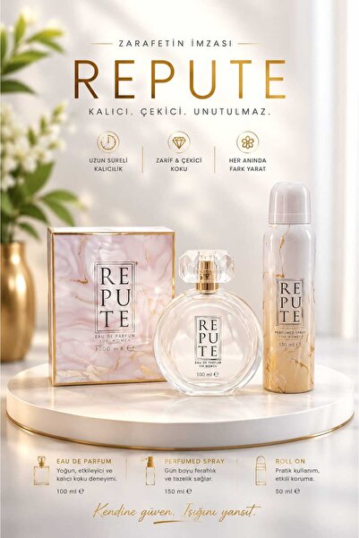 repute Pure Edp Kadın Parfüm Seti