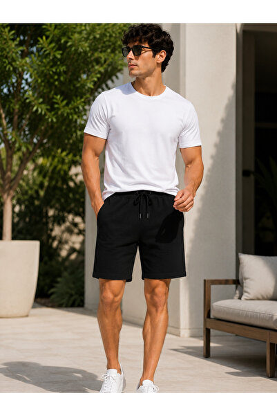 mw memowear Pantaloni scurti negri