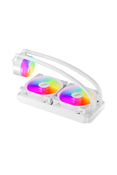 1stPlayer Cooler Procesor 1stPlayer ®   Thunderstorm TS2 240 alb, ARGB, compa...