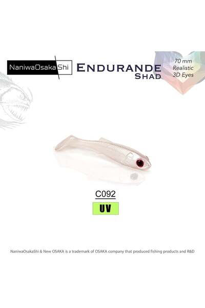 Osaka NANIWAOSAKASHI ENDURANDE SHAD 70MM SİLİKON YEM
