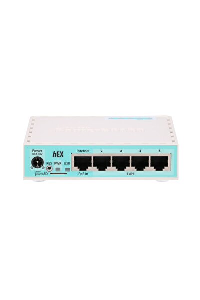 MIKROTIK hEX RB750Gr3 |   Router |   5x RJ45 1000Mb/s, 1x USB