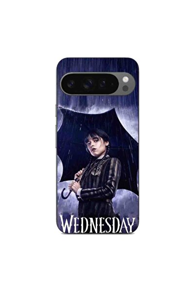 OEM Husa compatibila cu Google Pixel 9 Pro XL Silicon Gel Tpu Model Wednesday...