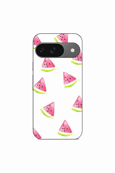 OEM Husa compatibila cu Google Pixel 9 Pro Silicon Gel Tpu Model Summer Slices