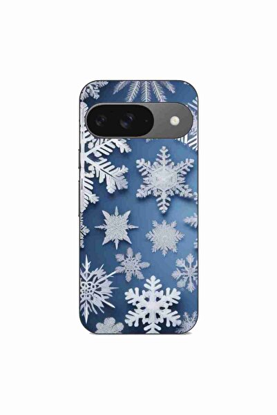 OEM Husa compatibila cu Google Pixel 9 Silicon Gel Tpu Model Fulgi de Zapada