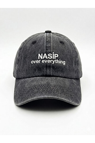 CAP BROS NASİP over everything Nakışlı Yıkamalı Şapka Kep