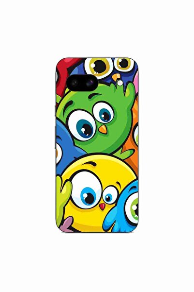 OEM Husa compatibila cu Google Pixel 8A Silicon Gel Tpu Model Bufnite Colorate