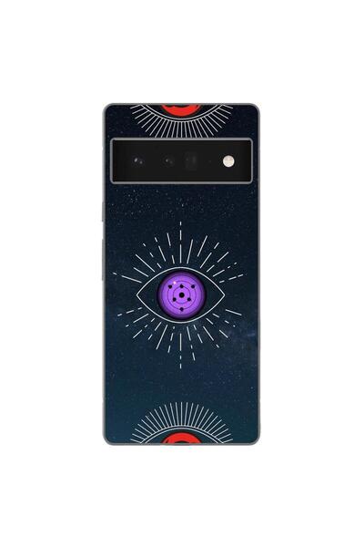 OEM Husa compatibila cu Google Pixel 6 Pro Silicon Gel Tpu Model Tomoe Rinneg...