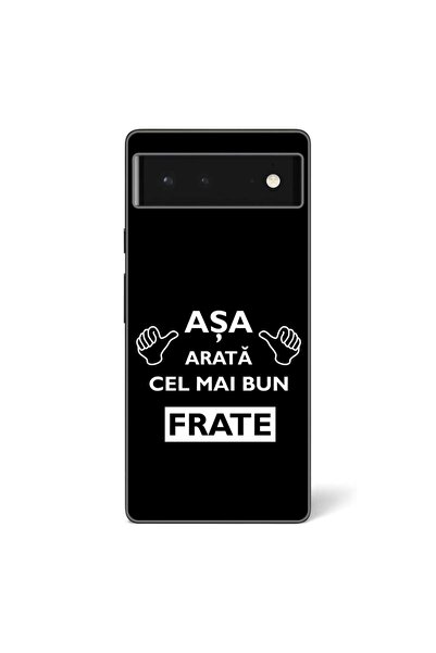 OEM Husa compatibila cu Google Pixel 6 Silicon Gel Tpu Model Cel Mai Bun Frate