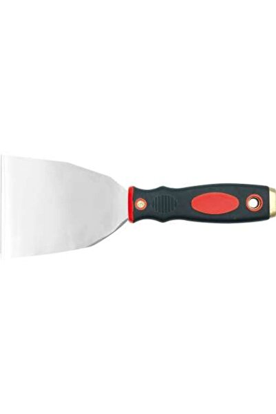 Vorel Stainless Steel Spatula, Two-Tone Handle With Brass Insert, 8Cm