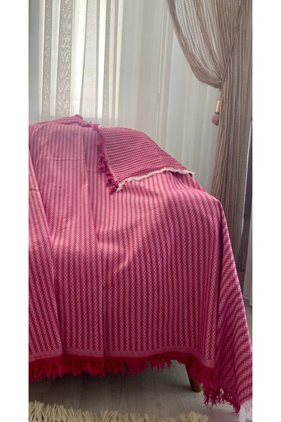 CÇE HOME TEKSTİL Cotton Textured Seat Cover
