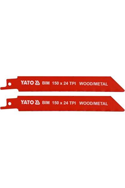 yato Lamă Fierăstrău Pendular 150Mm, 24Tpi, 2 Buc