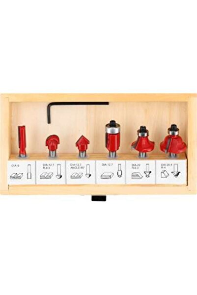 yato Set 6 Freze Pentru Lemn, Prindere 6Mm