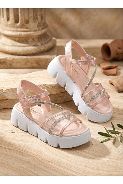 sanya kids High Sole Girls' Sandals