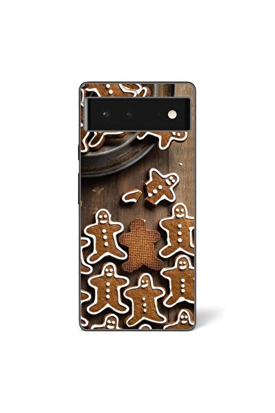 OEM Husa compatibila cu Google Pixel 6 Silicon Gel Tpu Model Craciun Turta Dulce