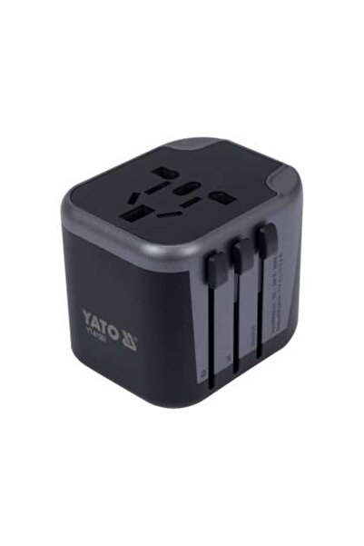 yato Adaptor Universal De Călătorie, 2 X Port Usb