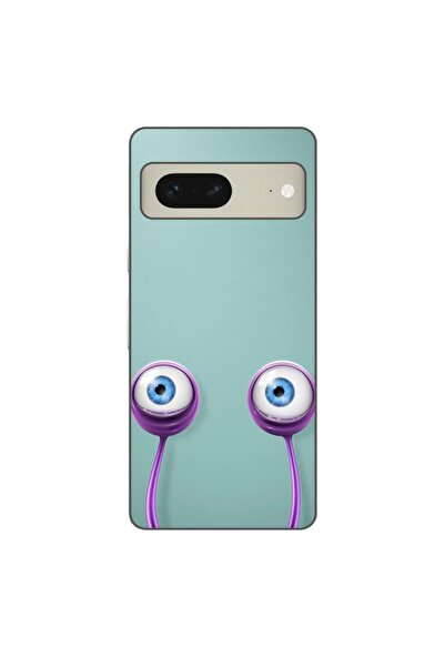 OEM Husa compatibila cu Google Pixel 7 Silicon Gel Tpu Model Snail Eyes
