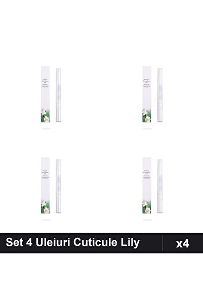NAİLS Set 4 Uleiuri Cuticule Stilou Lily, Îngrijire Unghii Profesională, Mani...