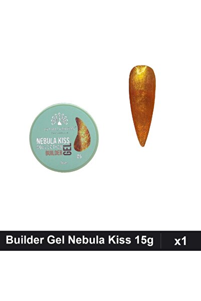 global fashion Builder Gel Nebula Kiss Nr.05 15g, Constructie Unghii UV/LED P...