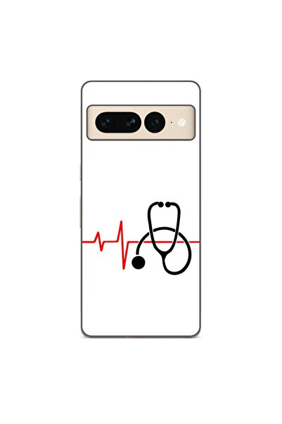OEM Husa compatibila cu Google Pixel 7 Pro Silicon Gel Tpu Model Puls Doctor