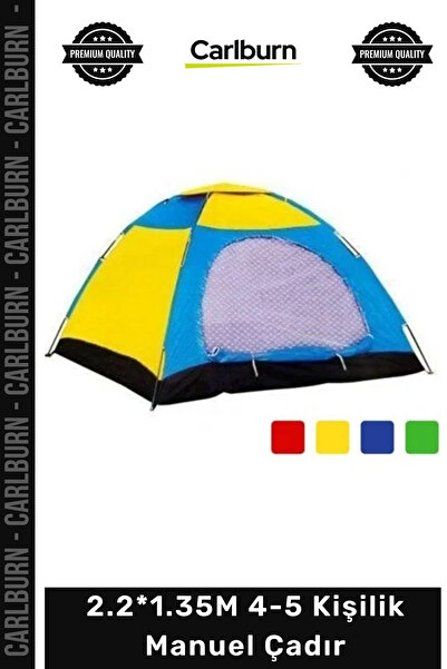 Carlburn #Çadır Kamp Dağ Su Geçirmez Rüzgara Dayanıklı Outdoor Aile Tipi 2.2*...
