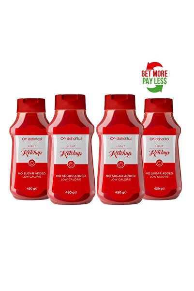 Dahafitol Light Ketçap 450 GR 4'lü Paket