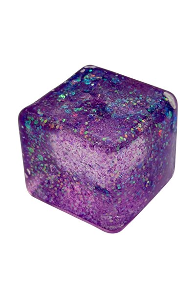 Flippy Cub Fidget Squishy 3D, Flippy, Model Ice Cube, din Maltoza cu Sclipici...