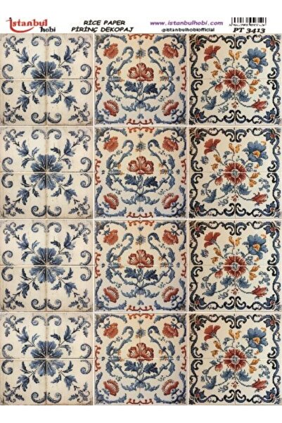 İstanbul Hobi Brass Decopage Pt 3413