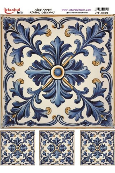 İstanbul Hobi Brass Decopage Pt 3391