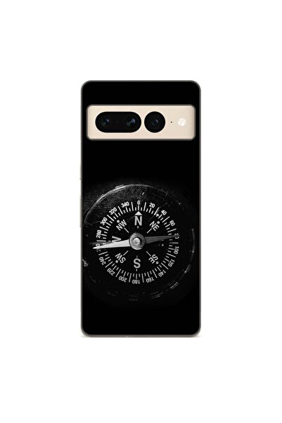 OEM Husa compatibila cu Google Pixel 8 Pro Silicon Gel Tpu Model Busola Vintage
