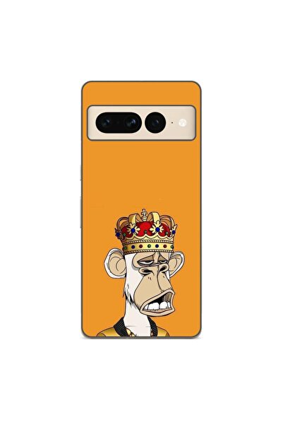 OEM Husa compatibila cu Google Pixel 8 Pro Silicon Gel Tpu Model NFT Royal Ape