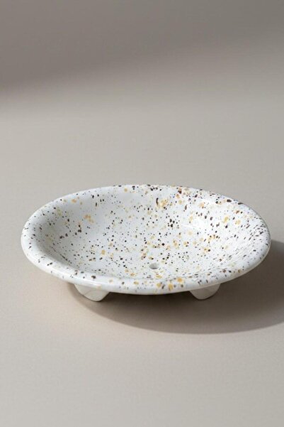 ALBETTO Ceramic Bathtub Stand Solid Soap Holder