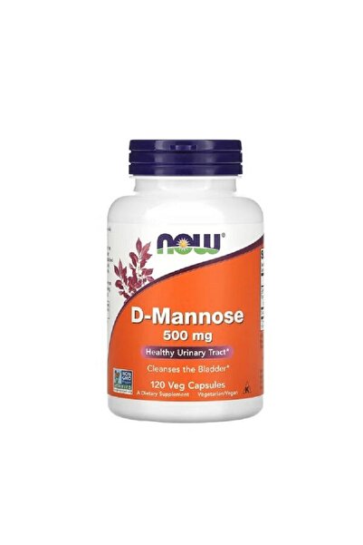 Now Foods D-Mannose 500mg 120 capsule -