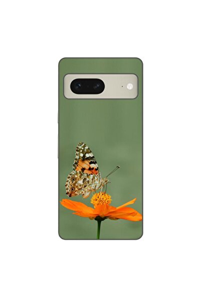 OEM Husa compatibila cu Google Pixel 8 Silicon Gel Tpu Model Fluture
